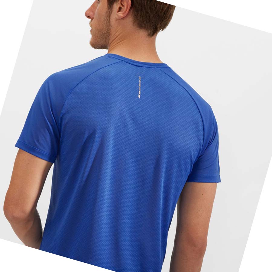 Camiseta Salomon PROMO CROSS REBEL Hombre Azules | MX 3240FDN